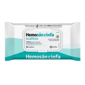 Hemosan toallitas 60 uds