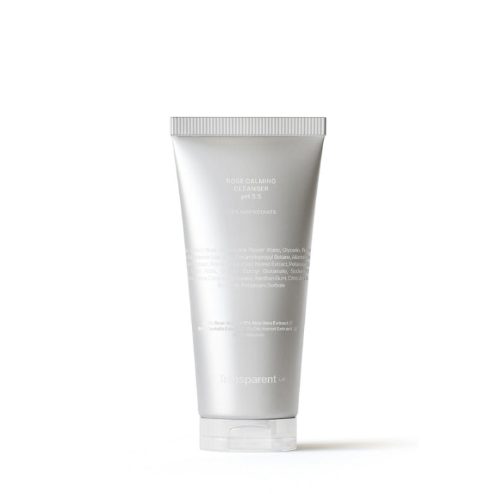 Transparent Lab Rose Calming Cleanser: Limpieza facial respetuosa, calmante e hidratante