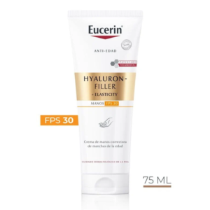 Eucerin Hyaluron-Filler + Elasticity Crema de Manos FPS30 75 mL