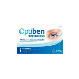 Optiben ojos secos monodosis 20 uds