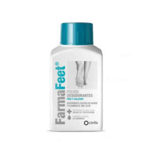 FarmaFeet Polvos desodorantes para pies y calzados