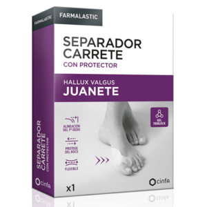Farmalastic Separador Carrete con Protector Juanete 1 ud