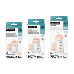 Suavinex Biberón Anticólicos Zero Zero. Con bolsa anticólico de silicona que evita la ingesta de aire y la oxidación de la leche. ¡En Farmacia Yébenes!