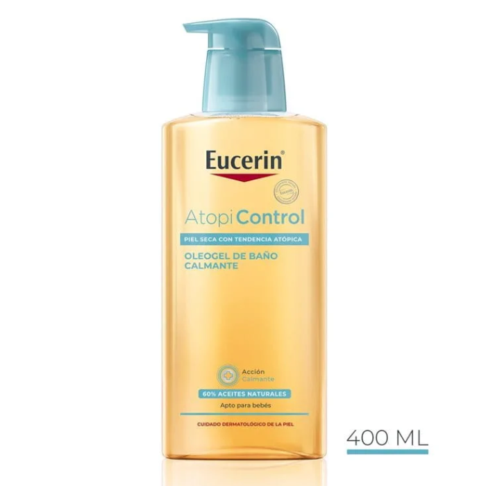 Eucerin AtopiControl Oleogel de Baño 400 mL