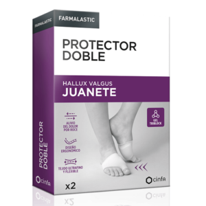 Farmalastic Protector Doble Juanete Talla única 2 uds