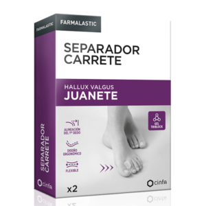 Farmalastic Separador Carrete Juanete 2 uds