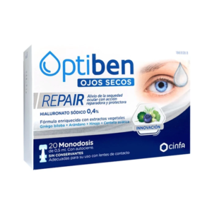 Optiben Ojos Secos Repair 20 Monodosis