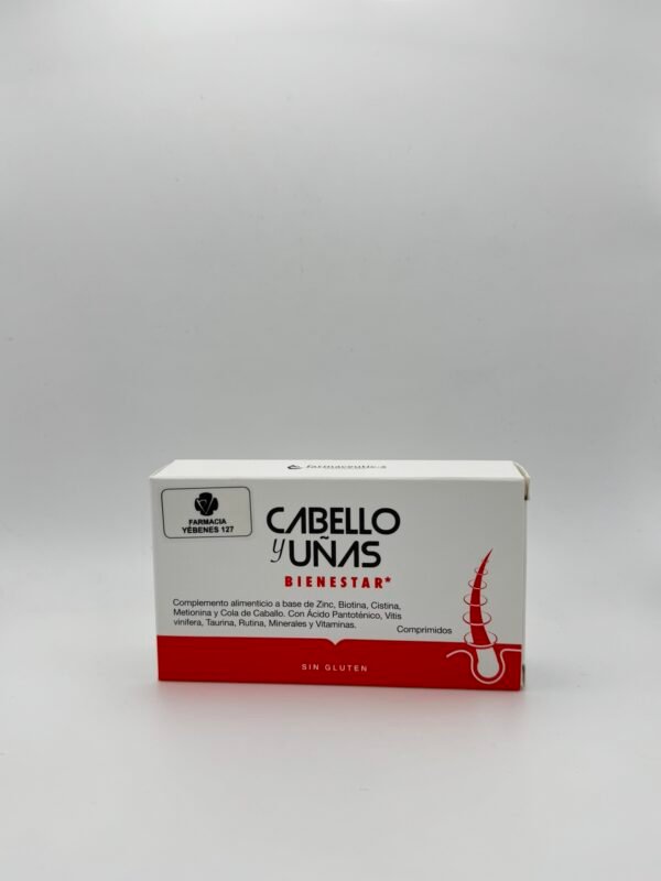 Cabello y uñas Farmacia Yébenes 127