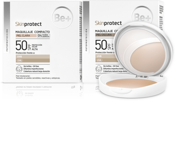 Be+Maquillaje Compacto SPF50
