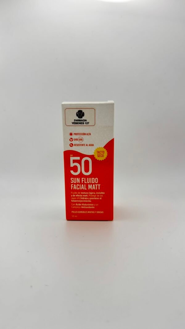 Fluido facial matificante farmacia yébenes 127