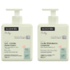 Suavinex Pack Gel-Champú y Loción Hidratante 500 mL: Higiene Suave y Cuidado Corporal Infantil