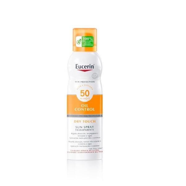 Eucerin Dry Touch Sun Spray Transparente SPF50+