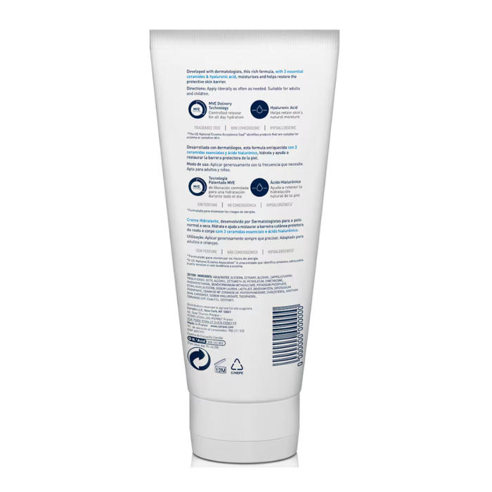 CeraVe Crema Hidratante Piel Seca 170g - Imagen 2