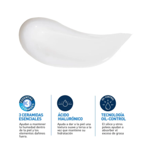 Alternative view of CeraVe Oil Control Gel-Crema Hidratante 52ml