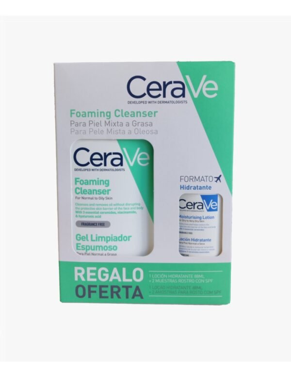 CeraVe Estuche Gel Limpieza Hidratante 473 + regalo oferta