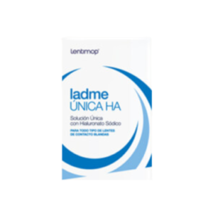 LADME ÚNICA HA Solución para lentes de contacto blandas