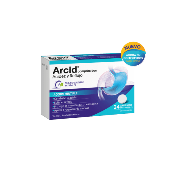 Arcid Comprimidos Masticables