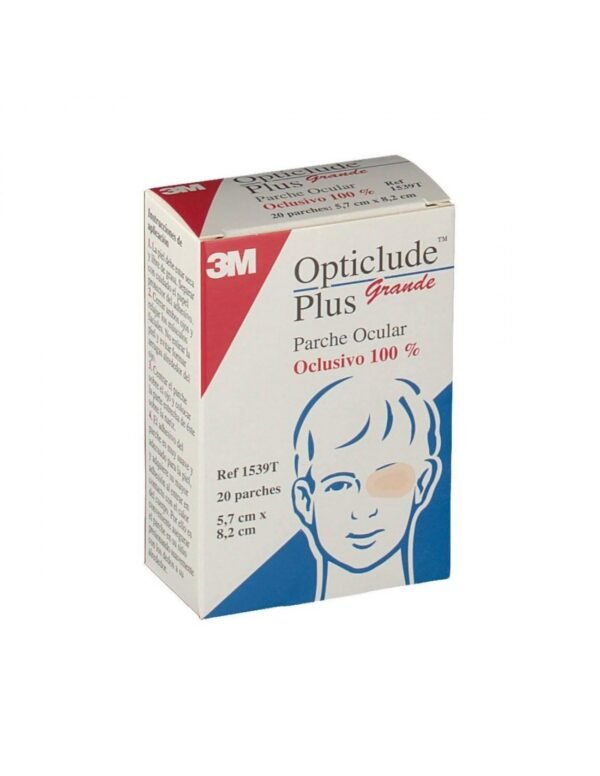 Opticlude Plus Parche Ocular 20 5,7X8,2 cm 20ud