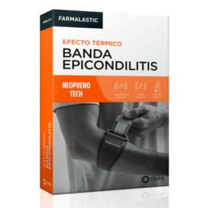 Banda Epicondilitis efecto térmico Farmalastic