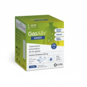 GasAliv gases 40 sticks sabor limón
