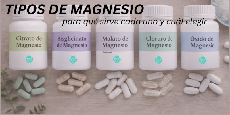 Tipos de magnesio: para qué sirve cada una y cuál elegir