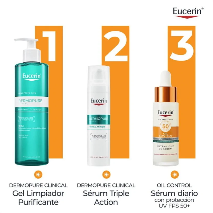 Eucerin Sun Oil Control Dry Touch UV Sérum 30 mL - Imagen 3