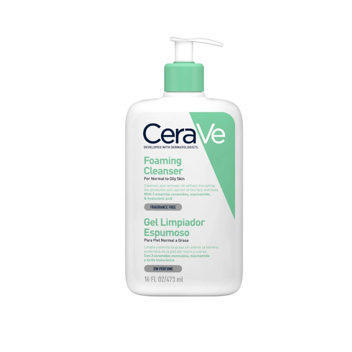 CeraVe Gel Limpiador Espumoso Piel Normal a Grasa