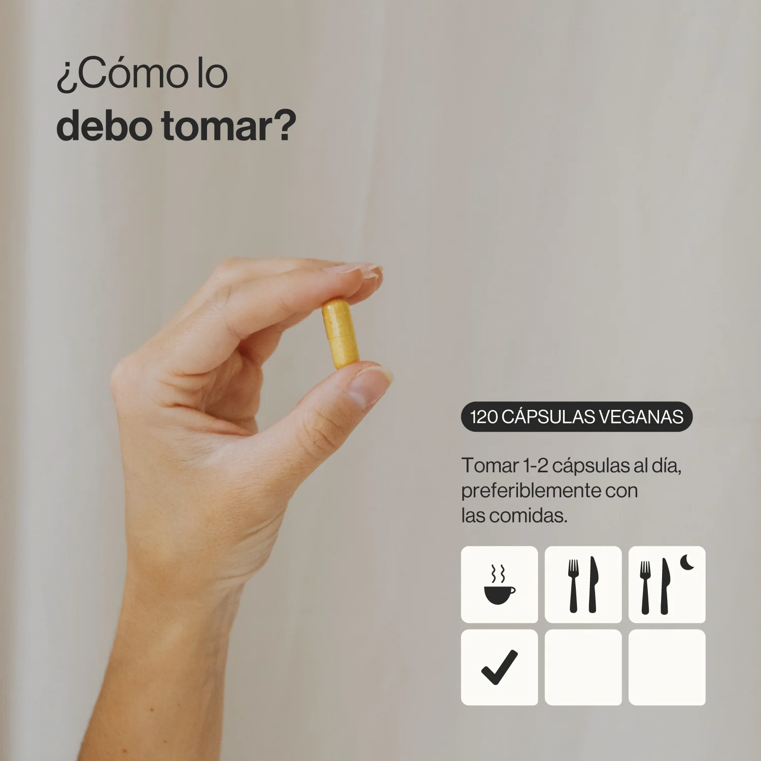 ZENement Colágeno Vegetariano con Membrana de Huevo Ecológica 120 Cápsulas vegetarianas - Imagen 3