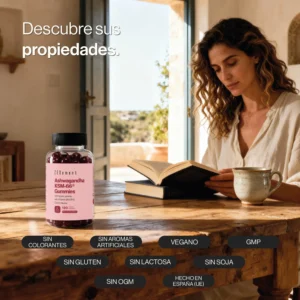 Alternative view of ZENement Ashwagandha KSM-66® 120mg 120 Gummies Veganas