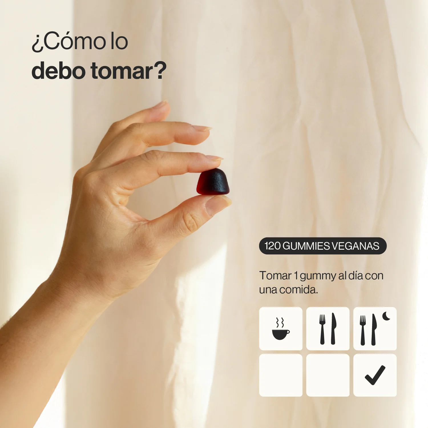 ZENement Ashwagandha KSM-66® 120mg 120 Gummies Veganas - Imagen 3