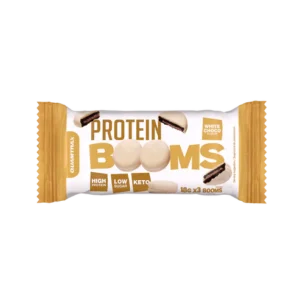 Protein Booms White Choco18 g x 3 booms Quamtrax