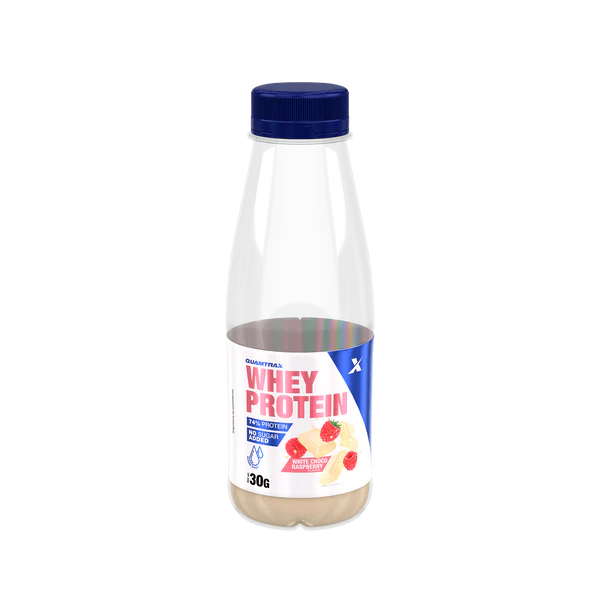 Whey Protein White Choco Raspberry 30 gr (monodosis) Quamtrax