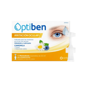 Optiben Irritación Ocular+ 10 monodosis