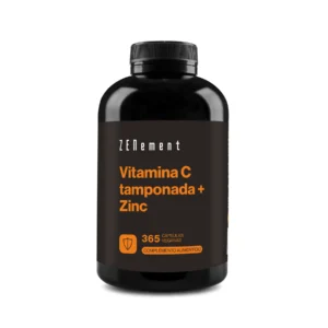 ZENement Vitamina C tamponada + Zinc 365 cápsulas veganas
