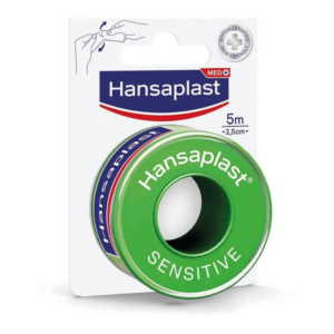 Hansaplast Esparadrapo Sensitive Blanco 5m x 2,5cm