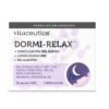 Vitaceutics Dormi-Relax 30 cápsulas con melatonina y plantas relajantes ayuda a conciliar el sueño y favorece un descanso natural y reparador.