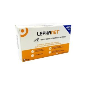 Lephanet Limpieza Párpados 30 toallitas estériles para higiene ocular diaria. Limpian párpados y pestañas en ojos sensibles, blefaritis y ojo seco.