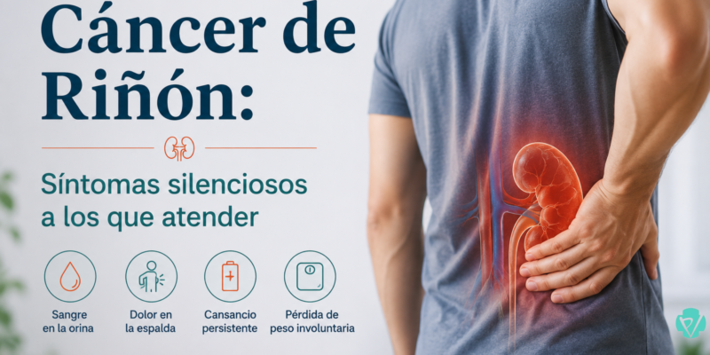 Cáncer de riñón: síntomas que no debes ignorar