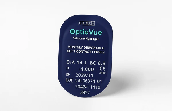 OpticVue HighOxygen Lentillas Mensuales miopía e hipermetropía Hidrogel de silicona - Imagen 2