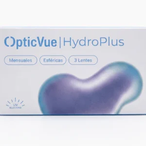 OpticVue Hydroplus Lentillas Mensuales miopía Hidrogel