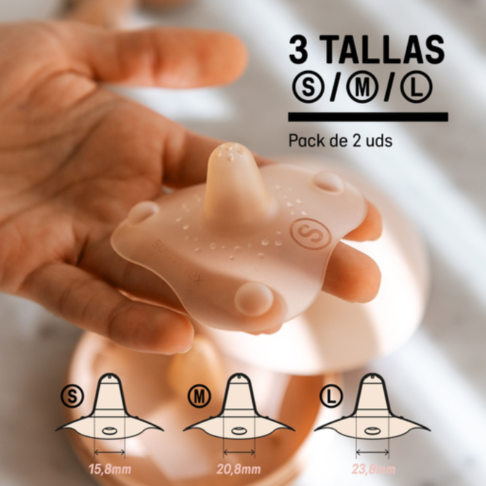 Suavinex Pezoneras de silicona 2 uds - Imagen 2