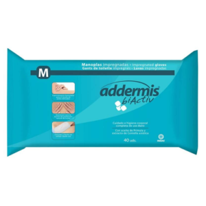 Addermis biActiv Manoplas Jabonosas 40 uds