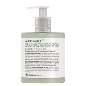 BotanicaPharma Aloe Sábila Gel 100% 500ml: Cuidado Familiar Regenerador e Hidratante
