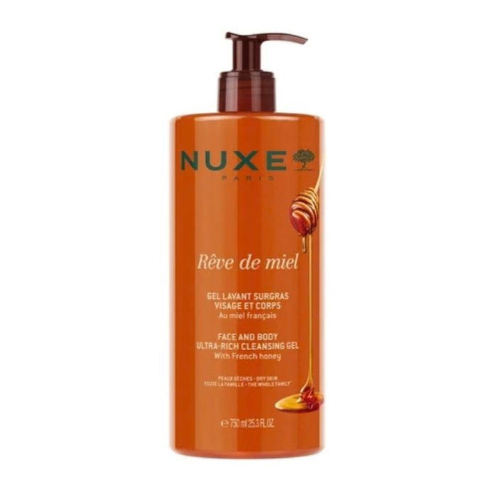 Nuxe Rêve de Miel Gel Limpiador 400ml: Higiene Nutritiva Dermo-Respetuosa