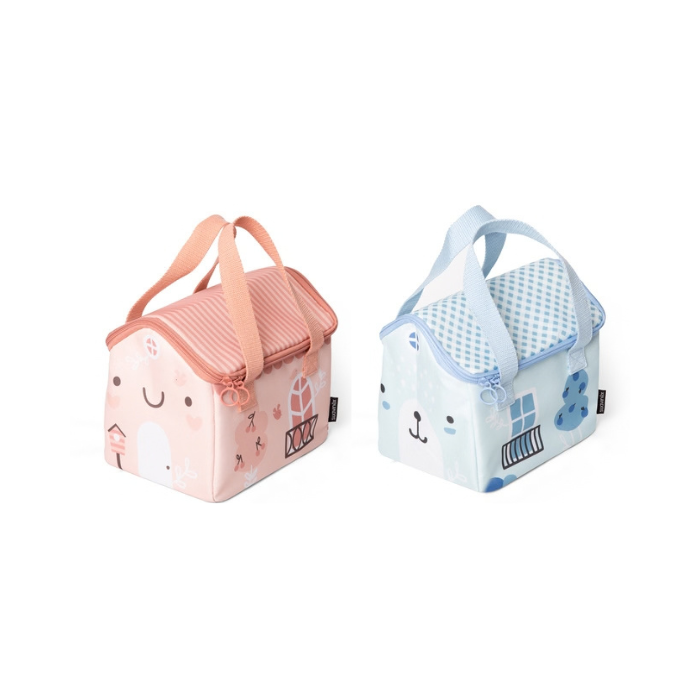 Suavinex Set Casita Nevera Merienda con neverita térmica y cosmética pediátrica. Ideal para llevar la merienda y como regalo para bebé.