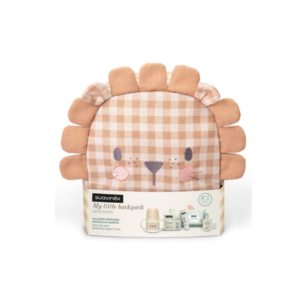 Suavinex Mochila Infantil León, divertida y práctica para llevar los básicos del bebé a la guardería, de paseo o fuera de casa.