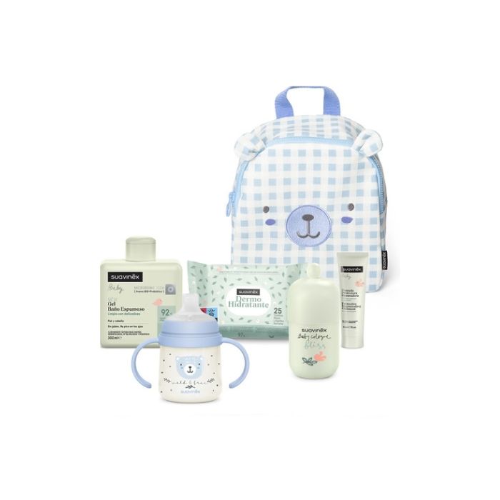 Suavinex Mochila Oso Azul - Imagen 2
