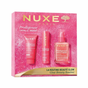 Cofre Nuxe Prodigieuse® Hyalu-Boost: Triple Acción Iluminadora, Antioxidante y Anti-Fatiga