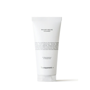 Transparent Lab PHA Soft Peeling: Gel limpiador exfoliante suave con PHAs y BHAs