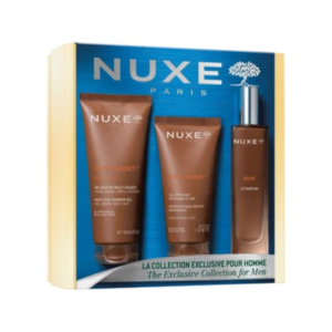 Nuxe Men [BOOST]³ La Colección Exclusiva: Ritual de Juventud, Energía e Higiene para Pieles Masculinas